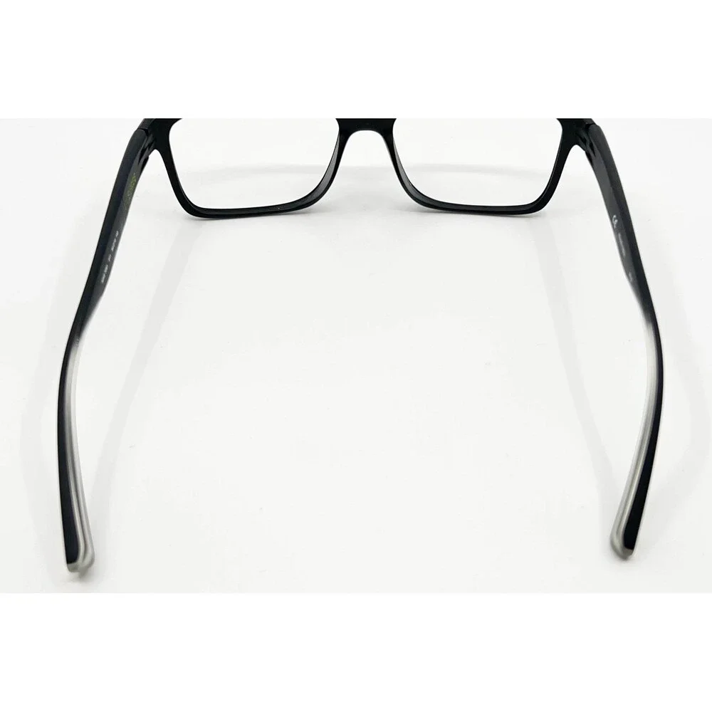 Nike Eyeglasses Frames Mens Black Rectangle 8182 001 55-16-145